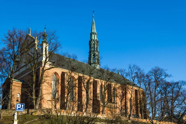 Katedrála ve městě Sandomierz, Polsko — Stock fotografie