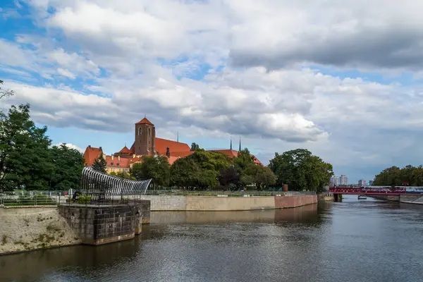 Altstadt in der Stadt Breslau, Polen — Stockfoto