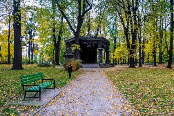 Park v Lodži, Polsko — Stock fotografie