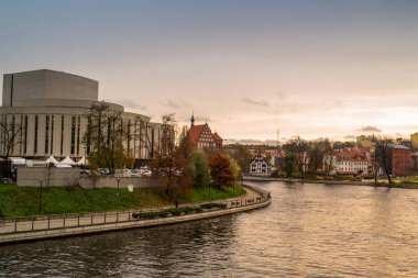 Opera Binası şehrin Bydgoszcz, Polonya