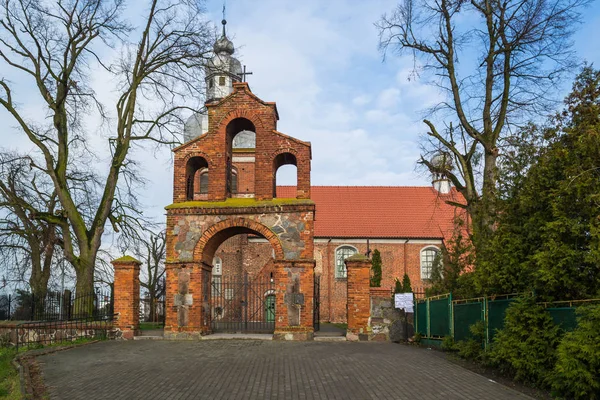 Eglise Saint Martin Znin Pologne — Photo