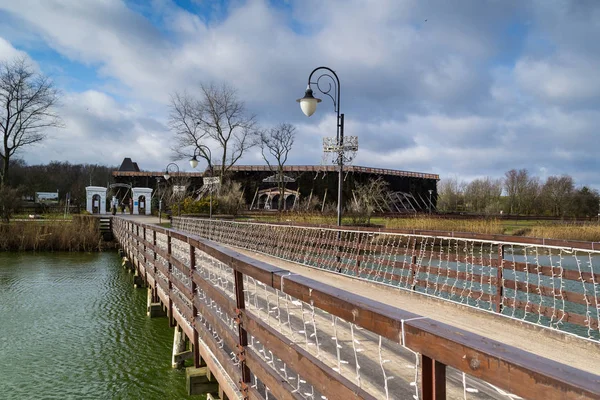 Las Torres Graduación Ciudad Balneario Inowroclaw Polonia 2018 — Foto de Stock