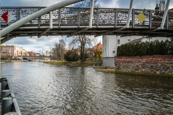 Mühleninsel Bydgoszcz Polen 2018 — Stockfoto