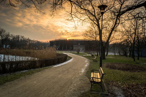 Maturitní Věže Lázeňském Městě Záchranné Inowroclaw Polsko — Stock fotografie