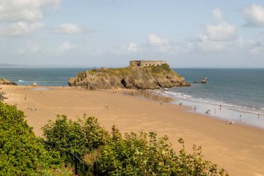 Tenby Harbor Plajı Avrupa 'nın en güzel plajı seçildi..