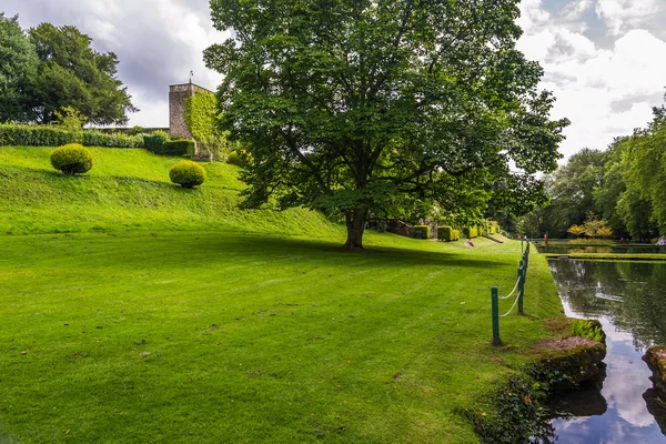 Hermoso Parque Ciudad Cardiff Gales — Foto de Stock