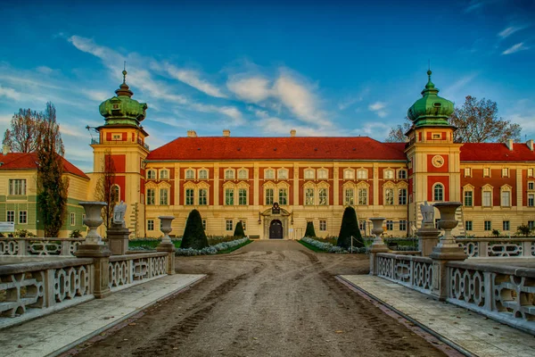 Lancut Castle Eine Ehemalige Magnatenresidenz Lancut Der Woiwodschaft Podkarpackie Polen — Stockfoto