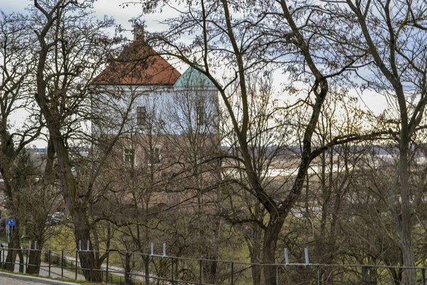 Eski Sandomierz Şehrindeki Eski Kasaba Polonya 2020 — Stok fotoğraf