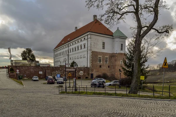 Eski Sandomierz Şehrindeki Eski Kasaba Polonya 2020 — Stok fotoğraf