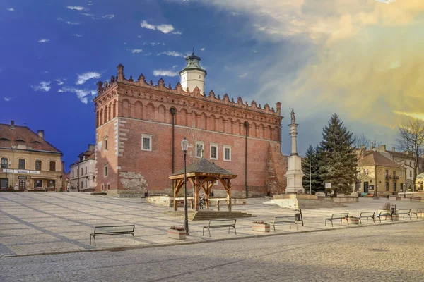 Casco Antiguo Ciudad Vieja Sandomierz Polonia 2020 —  Fotos de Stock