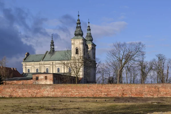 Igreja Medieval Wielka Wola Paradyz Polônia — Fotografia de Stock