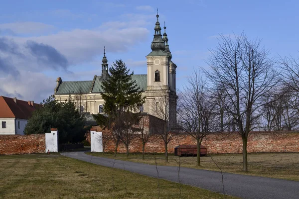 Middeleeuwse Kerk Wielka Wola Paradyz Polen — Stockfoto