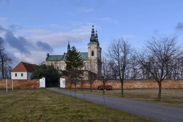 Средневековая Церковь Велька Воле Парадиз Польша — стоковое фото