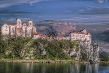 Benedictine Manastırı Tyniec, Krakow, Güney Polonya.