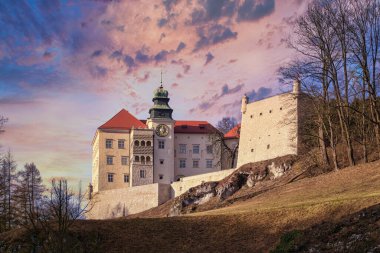 Ojcow Ulusal Parkı Kayaları ve Kalesi, Polonya 2020