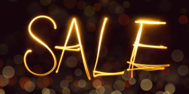 Sales, freezelight, bokeh