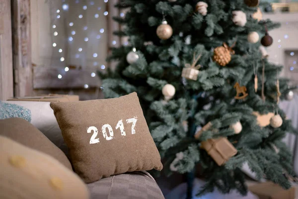 Gott nytt år dekoration. God jul dekoration. — Stockfoto