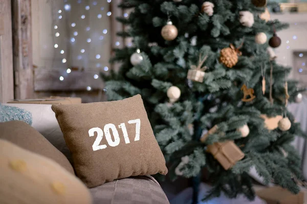 Gott nytt år dekoration. God jul dekoration. — Stockfoto