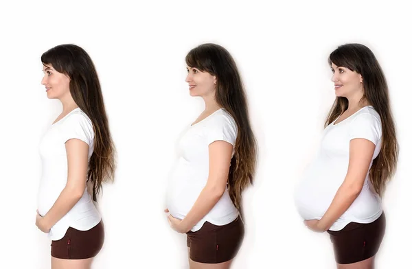 Gravid kvinna. Graviditet — Stockfoto