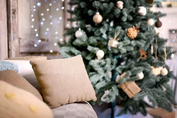 Feliz ano novo decoração. Feliz Natal decoração — Fotografia de Stock