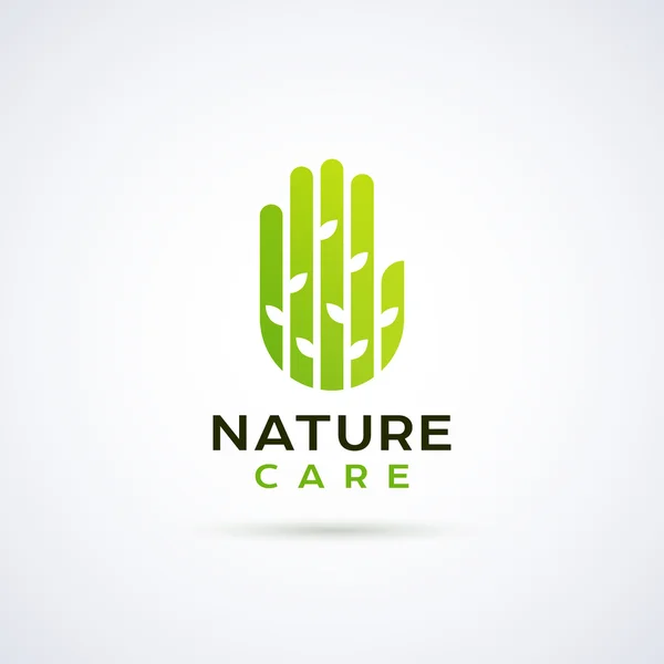 Étiquette Nature Care . — Image vectorielle