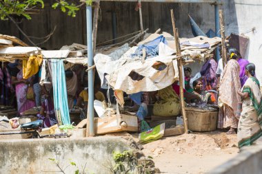 Editoryal açıklayıcı resim. Market place, Pondichery