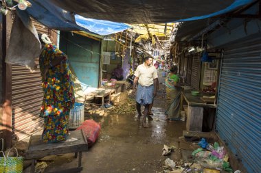 Editoryal açıklayıcı resim. Market place, Pondichery