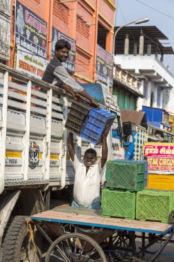 Editoryal açıklayıcı resim. Market place, Pondichery