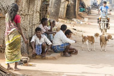 Editoryal açıklayıcı resim. Sahne Hindistan'da yaşam