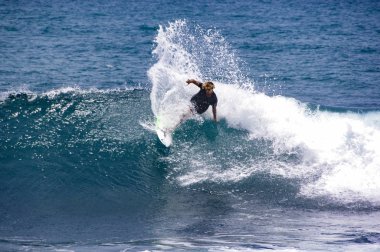 Belgesel yayın görüntü. Basse Pointe, Martinik - 22 Nisan 2017.