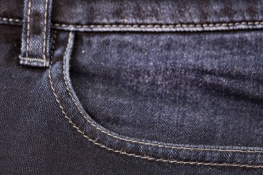 Denim jeans cep yakın çekim doku nackground