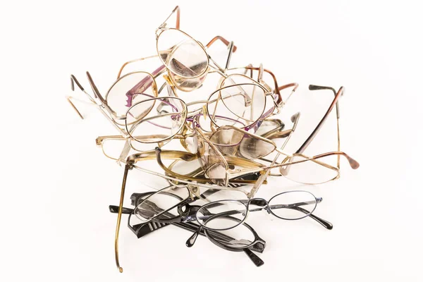 Pile of eye glasses — Stock Photo, Image