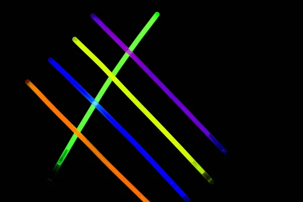 Glow sticks lysrör — Stockfoto