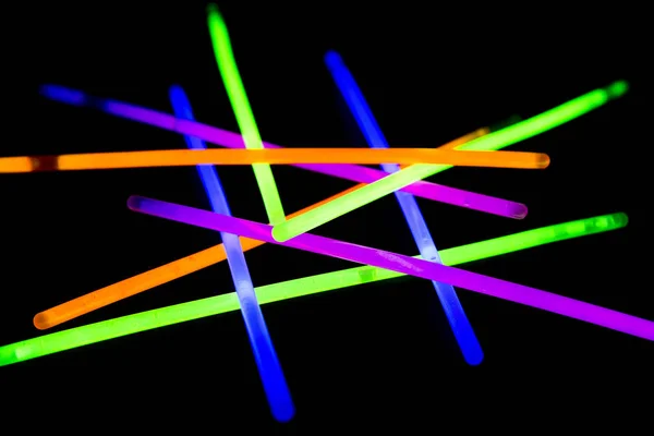 Glow sticks lysrör — Stockfoto