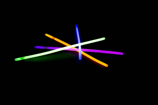 Parlaklık floresan ışıkları sopa — Stok fotoğraf