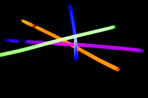 Світлові палички флуоресцентні лампи — стокове фото