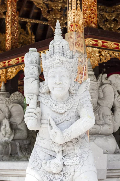 Hinduistische Tempeldetails in Bali Indonesien — Stockfoto