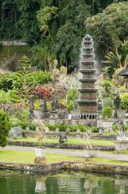 Hinduist Tapınağı ayrıntıları Bali Endonezya