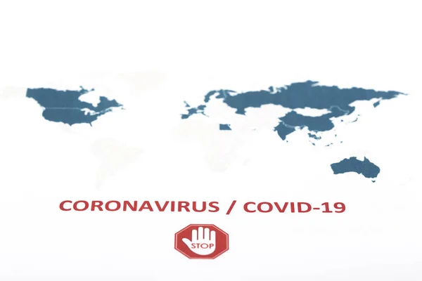 Novel Coronavirus, covid-19, Wuhan virus concept from China — стокове фото