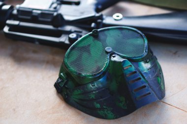 Hava yumuşak silah maskesi