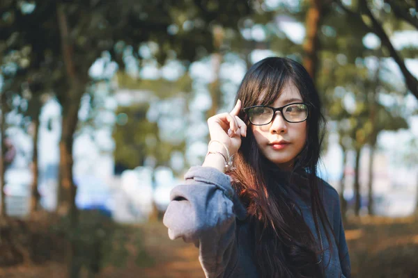 Encantador menina asiática — Fotografia de Stock