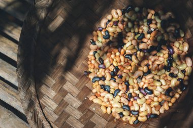 Karışık ham fasulye