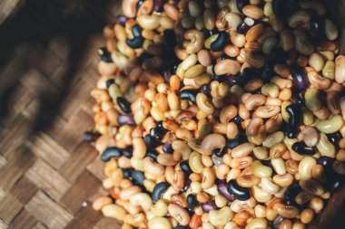 Karışık ham fasulye