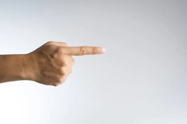 Індекс палець — стокове фото