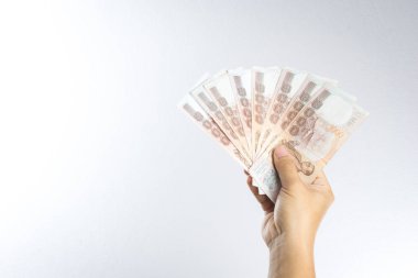 El tutma Tayland Bahtı notlar