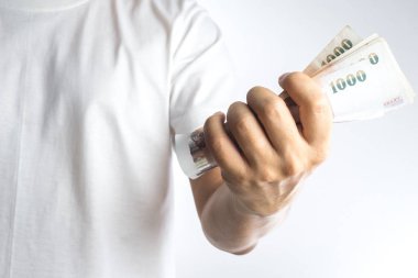 El tutma Tayland Bahtı notlar