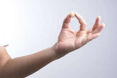 Un, yumurta ve şeker Khanom Ping veya Tay sweetmeat yapılmış