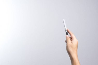 El holding kağıt kesici