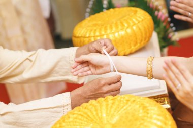 Kuzey Tayland düğün töreni