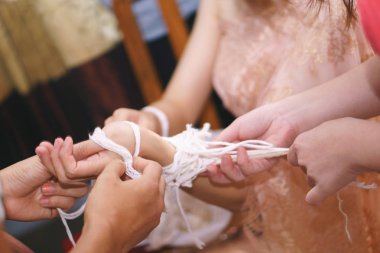 Kuzey Tayland düğün töreni